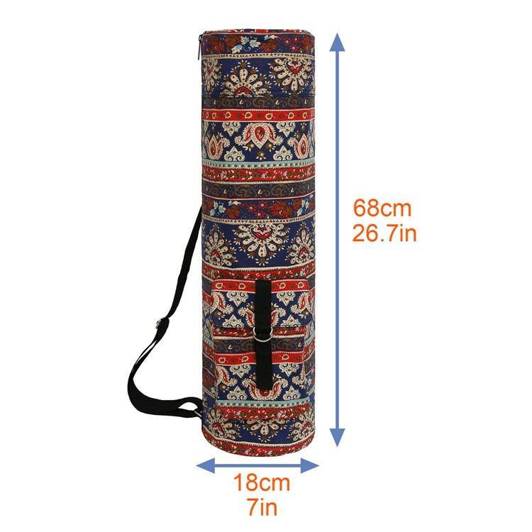 Thick Yoga Mat Bag Warm Color - Colour WarmFeatures:• Multiple storage pockets for valuables• High quality zipper and precision stitching• Adjustable buckle for a secure fit• Made of durable canvas material• Home & Garden > Travel > BackpacksShantiwearsShantiwearsThick Yoga Mat Bag