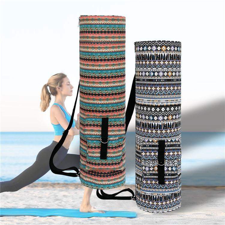Thick Yoga Mat Bag Warm Color - Colour WarmFeatures:• Multiple storage pockets for valuables• High quality zipper and precision stitching• Adjustable buckle for a secure fit• Made of durable canvas material• Home & Garden > Travel > BackpacksShantiwearsShantiwearsThick Yoga Mat Bag