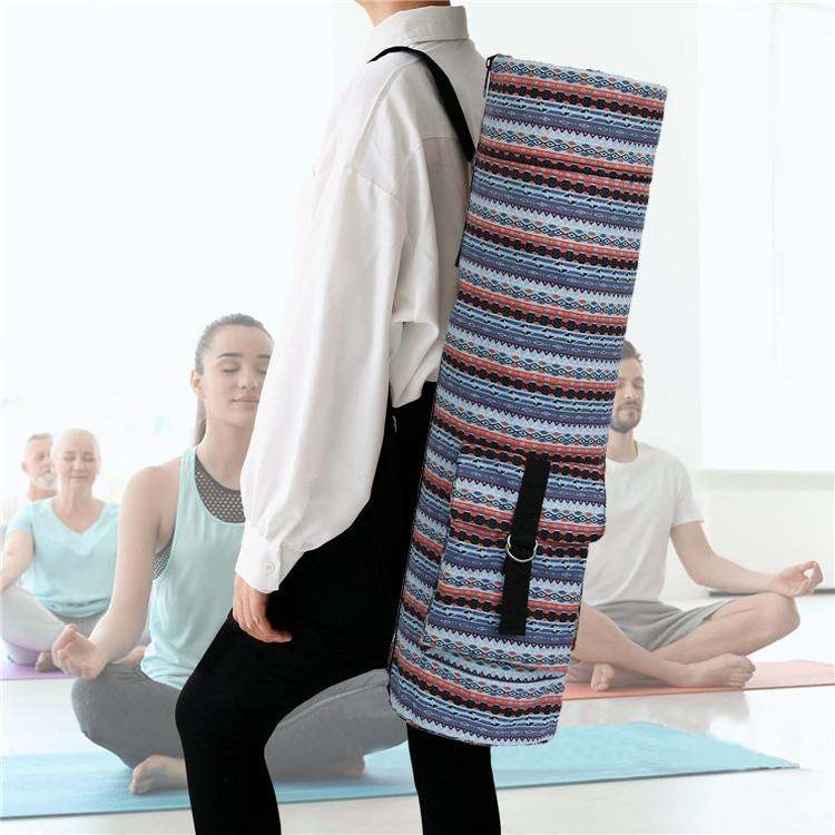 Thick Yoga Mat Bag Warm Color - Colour WarmFeatures:• Multiple storage pockets for valuables• High quality zipper and precision stitching• Adjustable buckle for a secure fit• Made of durable canvas material• Home & Garden > Travel > BackpacksShantiwearsShantiwearsThick Yoga Mat Bag