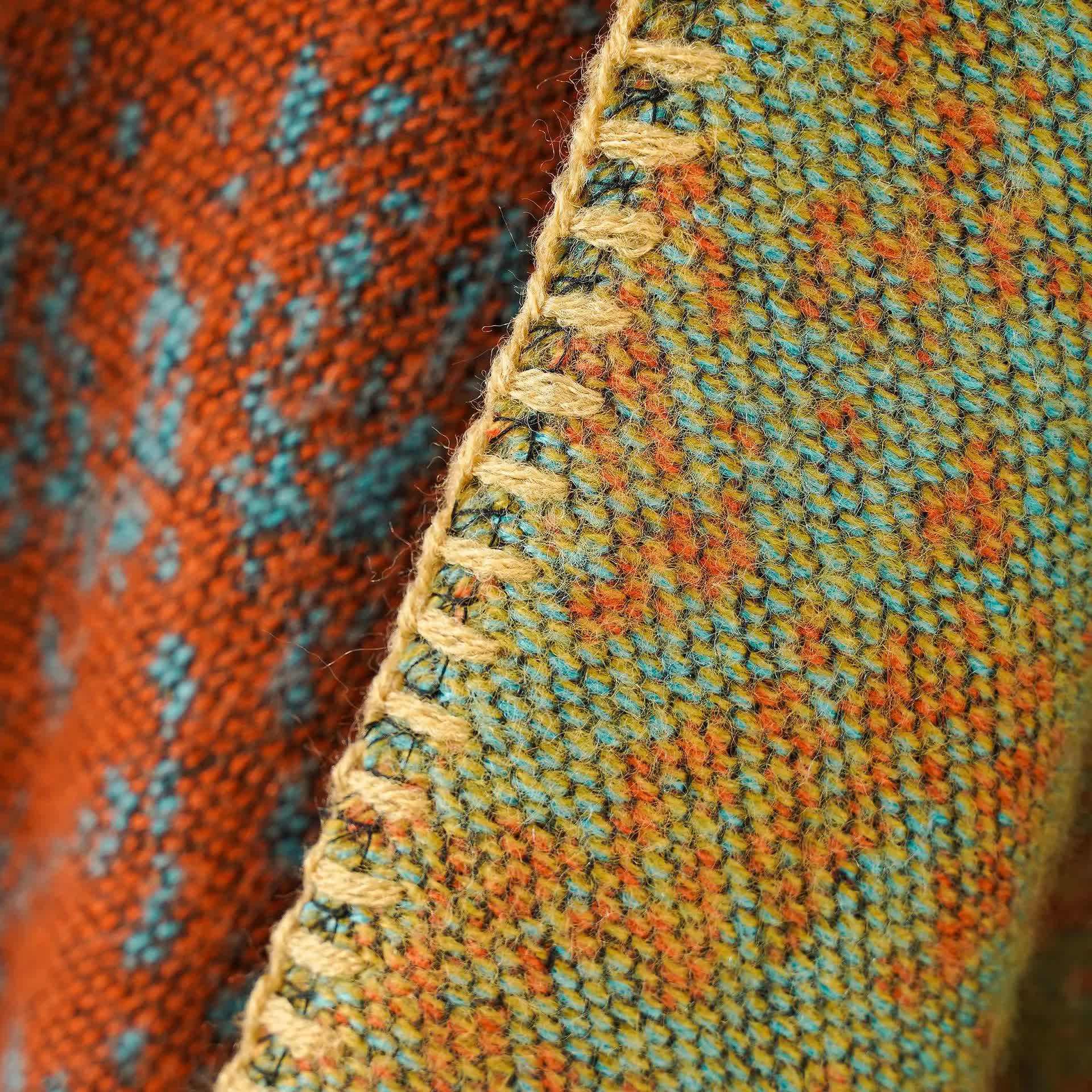 Teal Yoga Wrap Shawl