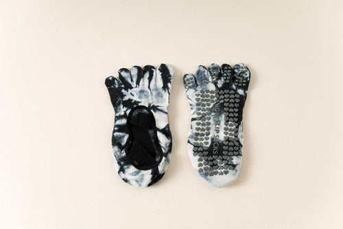 2 pairs Black tie-dye Non-Slip Yoga Socks for Women - Five-Toe Cotton Non-Slip Yoga Socks for Women - Five-Toe Cotton Blend Socks for Pilates and Indoor Sports
 
 Enhance your yoga or Pilates practice with these non-slip five-toe socksSports & Fitness > Exercise, Gym & Fitness > Yoga & PilatesShantiwearsShantiwearsNon-Slip Yoga Socks