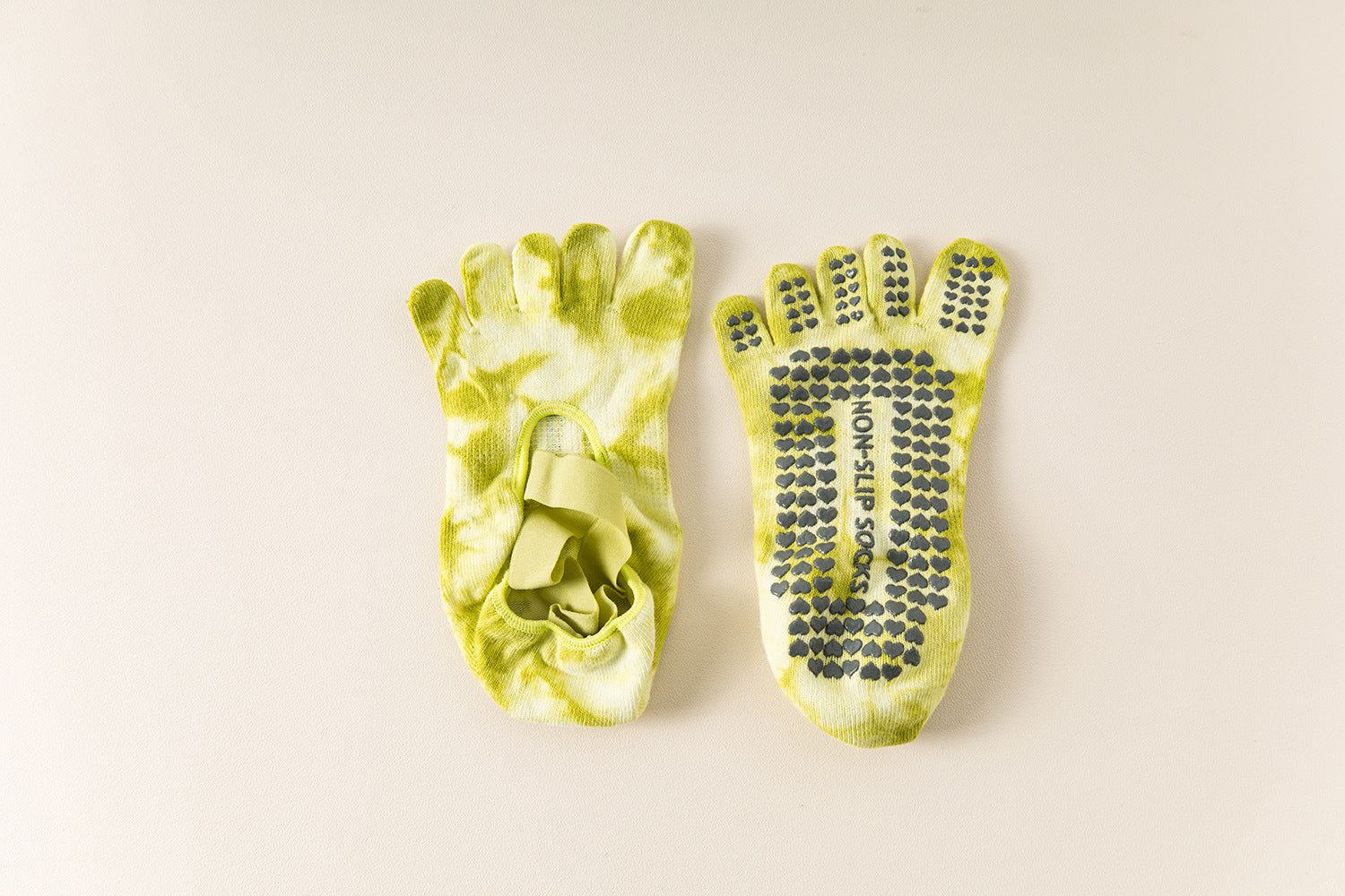 2 Pairs Light Green Tie-Dye Non-Slip Yoga Socks for Women - Five-Toe CNon-Slip Yoga Socks for Women - Five-Toe Cotton Blend Socks for Pilates and Indoor Sports
Enhance your yoga or Pilates practice with these non-slip five-toe socks foSports & Fitness > Exercise, Gym & Fitness > Yoga & PilatesShantiwearsShantiwearsLight Green Tie-Dye