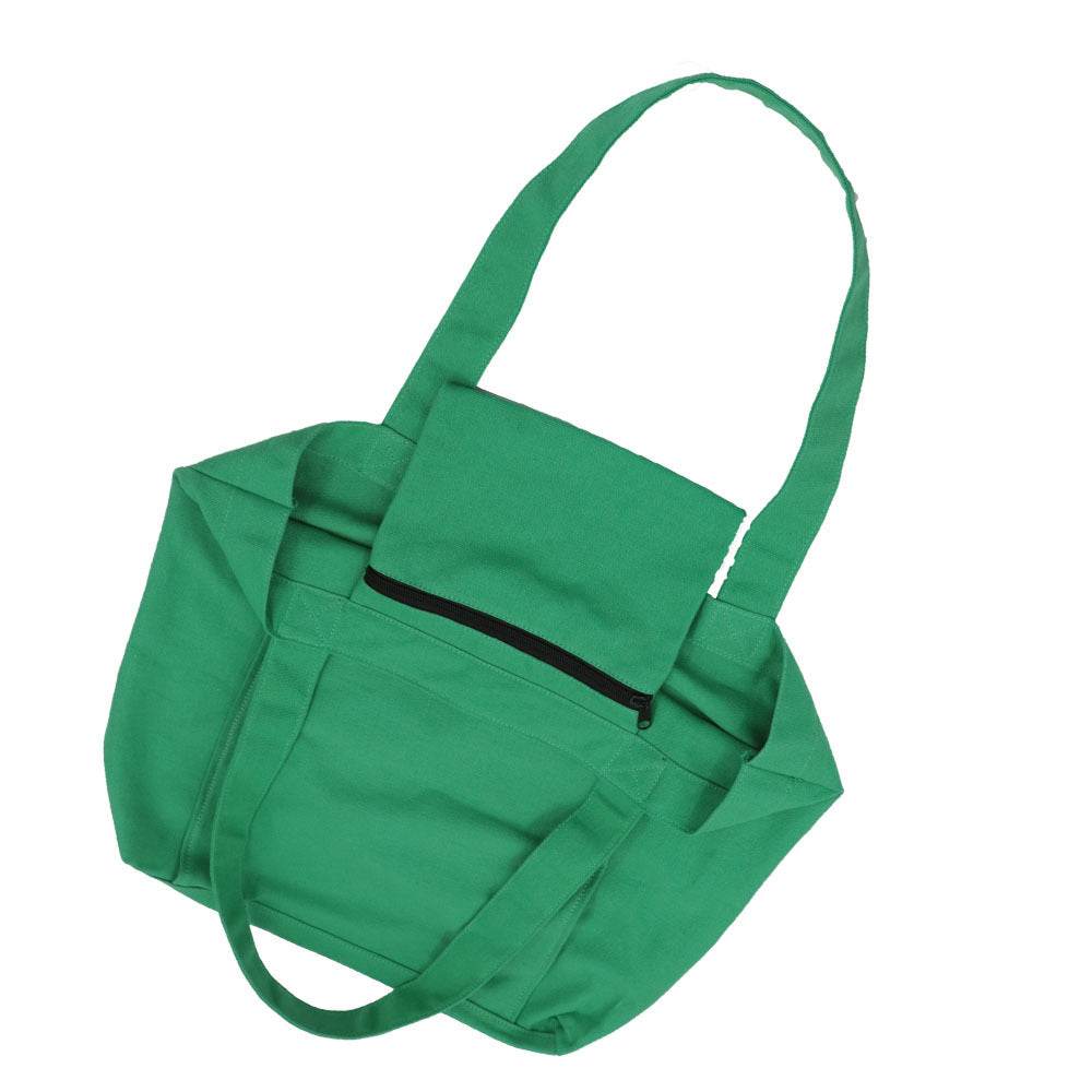 Yoga Mat Tote Bag - Durable Canvas Shoulder Bag for Outdoor Workouts & Travel(Khaki)