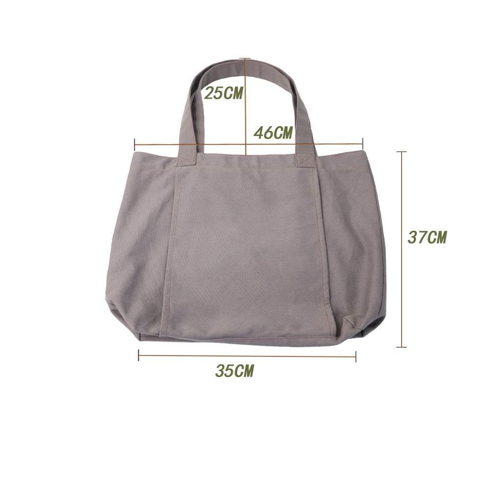 Yoga Mat Tote Bag - Durable Canvas Shoulder Bag for Outdoor Workouts & Travel(Apricot)